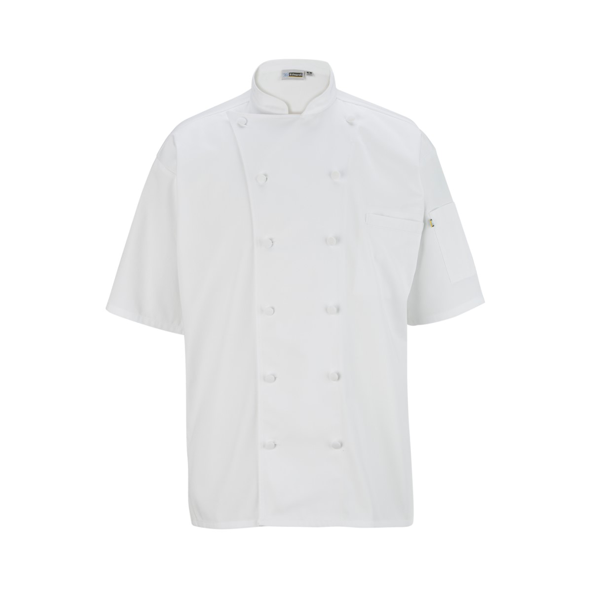 Unisex S/S Chef Coat with 12-Button Placket - Ramy Hill